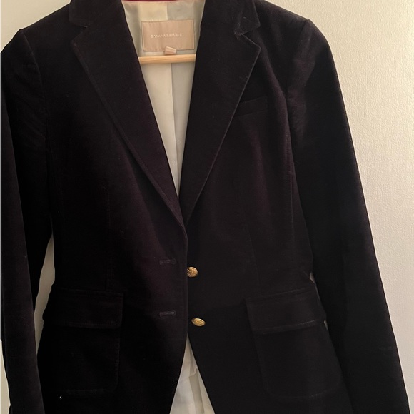 🛍️ Black Corduroy Blazer - Picture 1 of 6